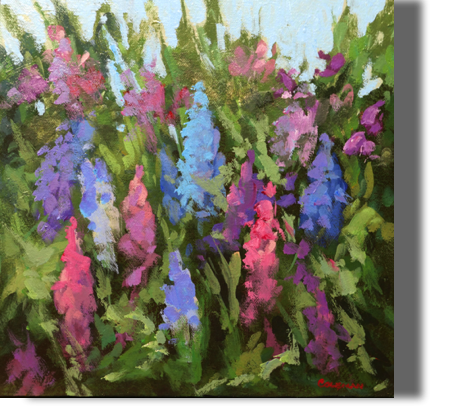 Lovely Lupines - 12x12
$425