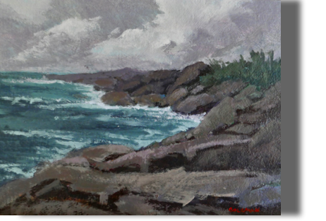 Stormy Weather - 9x12
Monhegan
Private Collection