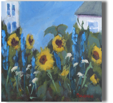 Sunflowers & Lupines
Private Collection
