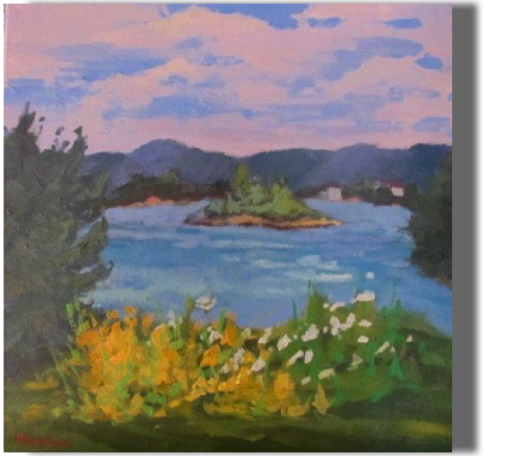 Summers at the Lake 
12x12 - $300 - Gallery
Memories from the heart