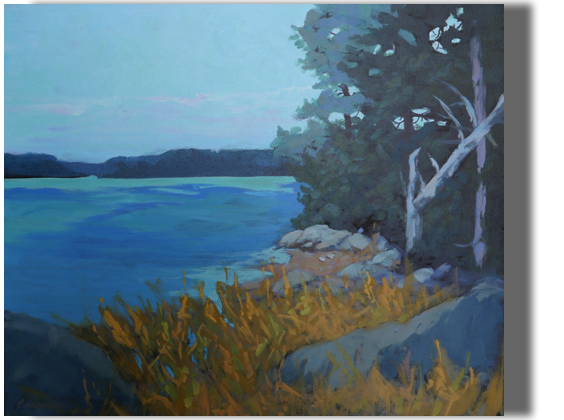 Late Summer Soliloquy
20x24 - $500 - Gallery
Sheepscot River
